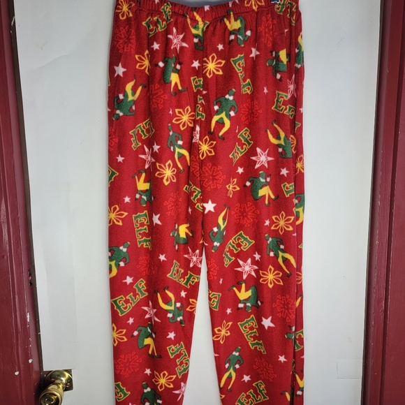NWOT Pajamas Buddy Elf 2-Piece Top/Pant Set Lounge Sz L - Picture 9 of 10